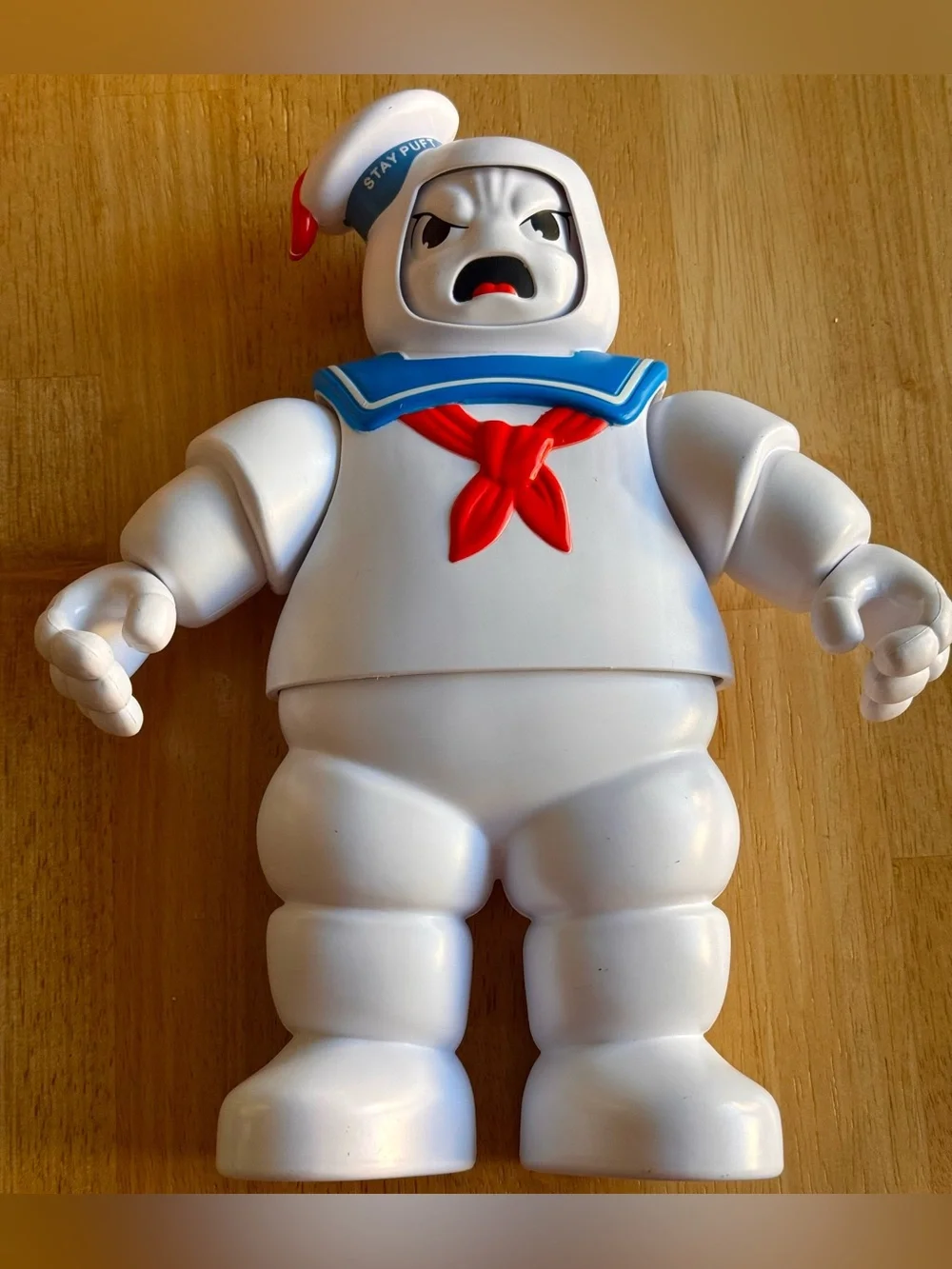 Hasbro Stay Puft Marshmallow Man Figure - White, Blue, Red